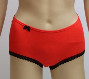 Bucaneve Panty rot schwarz