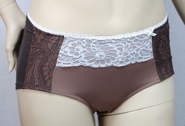 Dalia Panty mokka creme dunkelbraun